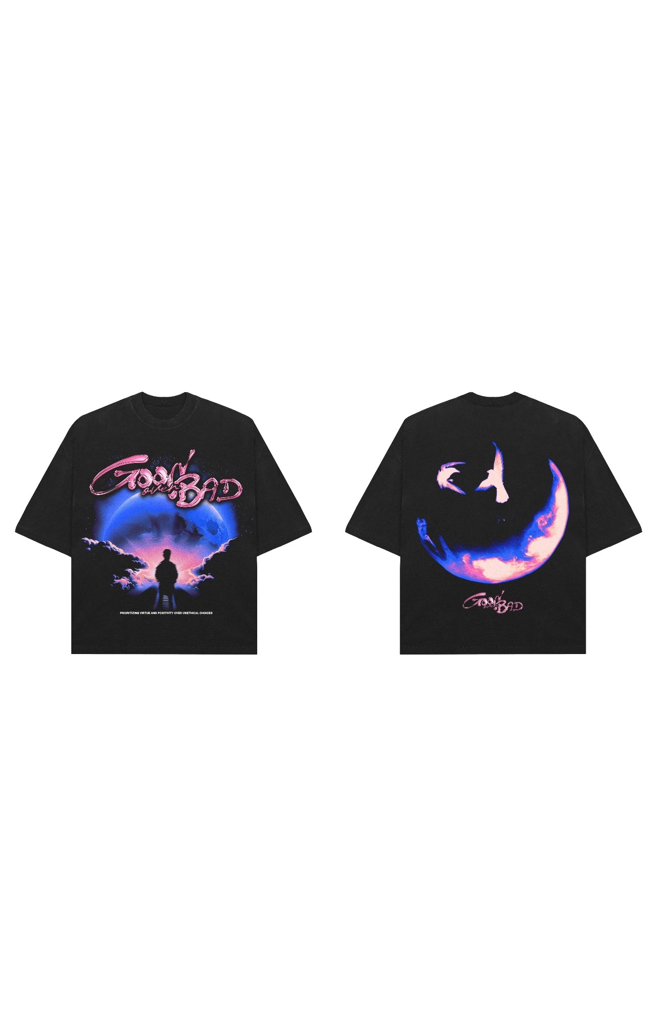 GOOD OVER BAD T-SHIRT